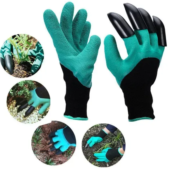 Перчатки когти для сада и огорода GARDEN GENIE GLOVES YAAKKAA-451588 фото