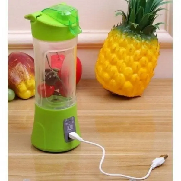 Фитнес-блендер Smart Juice Cup Fruits Портативный миксер, шейкер с USB-зарядкой YAAKKAA-nav2547863 фото