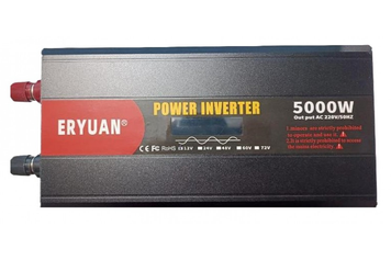 Перетворювач напруги з 12V→220V 5000W ЧИСТИЙ СИНУС LCD MeladeLoyP-16198 фото