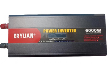 Преобразователь напряжения с 12V→220V 6000W ЧИСТЫЙ СИНУС LCD MeladeLoyP-16199 фото